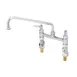 T&S Brass B-0221-KK Pantry Faucet, Double, 12" Swing Nozzle, Deck Mount 1 image