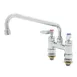 T&S Brass B-0225-61X-CCCR Double Pantry Faucet, Deck Mount, 4" Oc 1 image