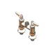 T&S Brass B-0225-EELN Faucet, 00Ee Inlets, 4" Deck Mount, Lever Handles 1 image