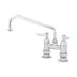 T&S Brass B-0226 Mixing Faucet, Deck Mount, 10" Swing Nozzle 1 image