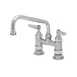 T&S Brass B-0227-CC Mixing Faucet, Deck Mount, 8" Swing Nozzle 1 image