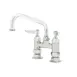 T&S Brass B-0227 Mixing Faucet, Deck Mount, 8" Swing Nozzle 1 image