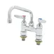 T&S Brass B-0228-CC Pantry Faucet, Double, Deck Mount, 4" Centers 1 image