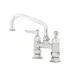 T&S Brass B-0228 Mixing Faucet, Deck Mount, 6" Swing Nozzle 1 image