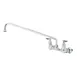 T&S Brass B-0230-EE Faucet, 18" Swing Nozzle, Wall Mount, 8" Centers, (065X) 1 image