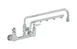 T&S Brass B-0230-U18 Ultrarinse 8” Wall Mount Mixing Faucet with Polished Chrome Plated Brass Body 1 image