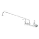 T&S Brass B-0230 Sink Mixing Faucet, 18" Swing Nozzle, Wall Mounted 1 image