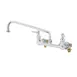 T&S Brass B-0231-02 Faucet, 8" Wall Mount, 1/2" Npt Elbows 1 image