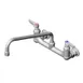 T&S Brass B-0231-A22-CVH Pantry Mixing Faucet, Double, Wall Mount, 8" Centers 1 image