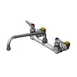 T&S Brass B-0231-CR-K-F15 Mixing Faucet, Wall Mount, 8" Adjustable Centers 1 image