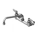 T&S Brass B-0231-EE-A22 Pantry Faucet, Double, Wall Mount, 8" Centers 1 image