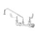 T&S Brass B-0231-WH4 Faucet, 12" Swing Nozzle (062X), Wall Mount, 8" Centers 1 image