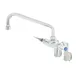 T&S Brass B-0235-61X-CREK Double Pantry Faucet, Splash/Wall Mount 1 image