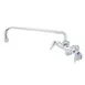 T&S Brass B-0236-CR-063X Double Pantry Faucet, Wall Mount, Adjustable Centers 1 image