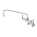 T&S Brass B-0236-CR-EK Double Pantry Faucet, Splash/Wall Mount 1 image
