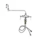 T&S Brass B-0250 Double Pantry Faucet, Deck Mount, Single Hole Mixing Valve 1 image