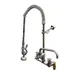 T&S Brass B-0287-427-B Big-Flo Pre-Rinse Unit, 8" Wall Mount Mixing Faucet 1 image