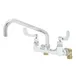 T&S Brass B-0290-04 Big-Flo Mixing Faucet, Wall Mount, 8" Adjustable Centers 1 image
