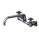 T&S Brass B-0290-BT Kettle & Pot Sink Faucet, Wall Mount, 8" Adjustable Centers 1 image