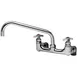 T&S Brass B-0290 Sink Mixing Faucet, Wall Mount, 8" Adjustable Centers 1 image