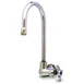 T&S Brass B-0310 Single Sink Faucet, with Gooseneck, Wall Mounted 1 image