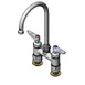 T&S Brass B-0325-CC-CR Mixing Faucet, Deck Mount, 4" Adjustable Centers 1 image