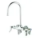 T&S Brass B-0342 Faucet, Splash Mounted, Rigid Gooseneck, 4" Oc 1 image
