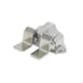 T&S Brass B-0502 Pedal Valve, Double, Floor Mounted, Inlets On 2-1/2" Centers 1 image