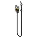 T&S Brass B-0512-0101 Mixing Faucet, Concealed, 3" Centers, 4-Arm Handles 1 image