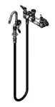 T&S Brass B-0610-CR Pot Filler, Splash/Wall Mount, 8" Oc 1 image