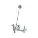 T&S Brass B-0665-CRBSTRVR Service Sink Faucet, Wall Mount, 8" Centers 1 image