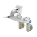 T&S Brass B-0669-CR-RGH Service Sink Faucet, Wall Mount, Adjustable Centers 1 image