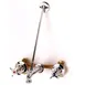 T&S Brass B-0699 Service Sink Fitting, Concealed Bypass Mixing Valve, 8" Centers 1 image