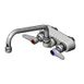 T&S Brass B-1106 Faucet, 8" Swing Nozzle, Back Mounted 1 image