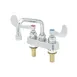 T&S Brass B-1110-XS-WH4 Workboard Mixing Faucet, Deck Mount, 4" Centers 1 image