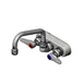 T&S Brass B-1115-XS-F12 Workboard Faucet, Deck Mount, 4" Oc 1 image