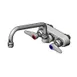 T&S Brass B-1116 Faucet, 8" Swing Nozzle, Splash Mounted 1 image