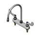 T&S Brass B-1120-135X-WH4 Workboard Faucet, Deck Mount with 8" Centers 1 image