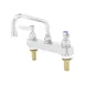 T&S Brass B-1120-XS-F12 Workboard Faucet, Deck Mount with 8" Centers 1 image