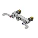 T&S Brass B-1125-XS-HM Faucet Workboard, 8" Wall Mount 1 image