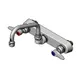 T&S Brass B-1125 Faucet, 6" Swing Nozzle, Splash Mounted 1 image