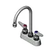 T&S Brass B-1140 Faucet, Gooseneck Nozzle, Deck Mount 1 image