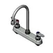 T&S Brass B-1142-VF05 Workboard Mixing Faucet, Deck Mount, 8" Centers 1 image
