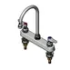 T&S Brass B-1142-XS Workboard Mixing Faucet, Deck Mount, 8" Centers 1 image