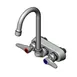 T&S Brass B-1146-02A-CR Workboard Faucet, Wall Mount, 4" Centers 1 image
