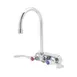T&S Brass B-1146-04XS-F12 Workboard Faucet, Wall Mount, 4" Centers 1 image