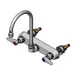 T&S Brass B-1147-XS Workboard/Bar Sink Faucet, Wall Mount, 8" Centers 1 image