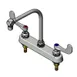 T&S Brass B-1149 Faucet Workboard, Deck Mount, 8" Center, Swing Gooseneck 1 image