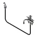 T&S Brass B-1151 Faucet Workboard, 8" Swing Nozzle, Deck Mounted, Bronze Body 1 image