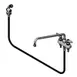 T&S Brass B-1171-01 Faucet Workboard, Deck Mount, 4" Centers, 16" Swing Nozzle 1 image